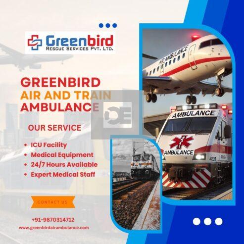 Use Top-Rated Air and Train Ambulance Services in Kolkata by Greenbird