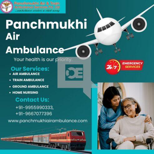 Take on Rent Panchmukhi Air and Train Ambulance Services in Guwahati