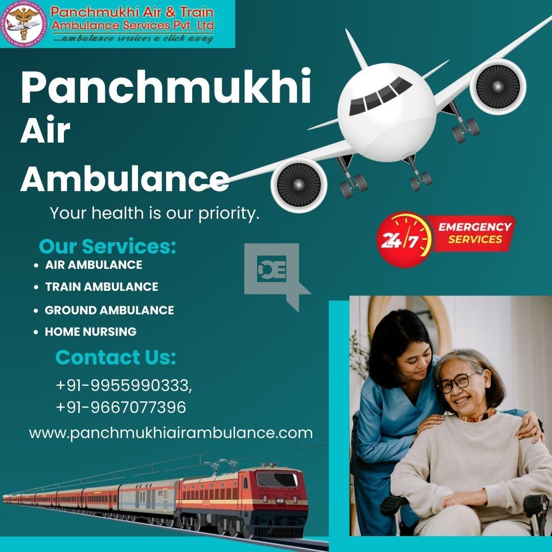 Take on Rent Panchmukhi Air and Train Ambulance Services in Guwahati