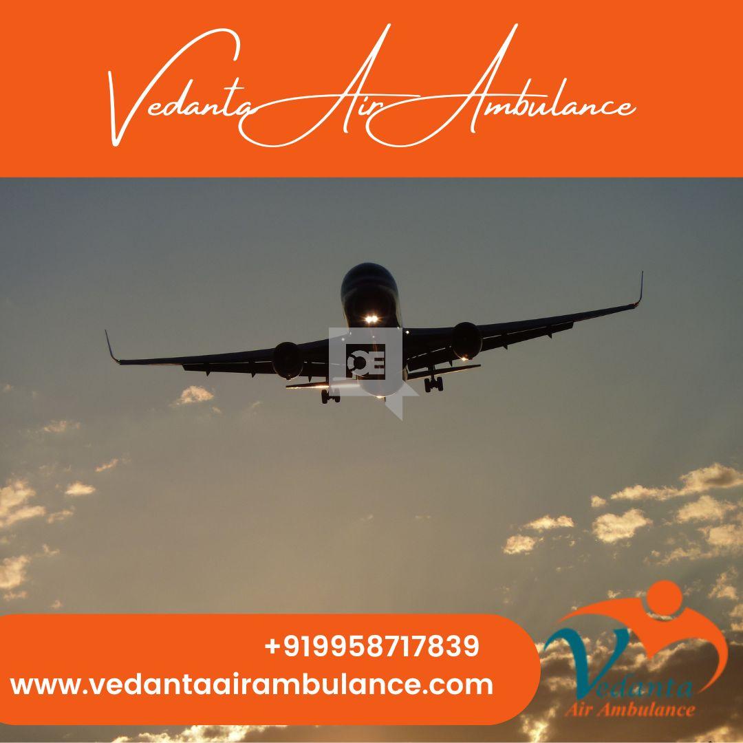 Choose Air Ambulance from Patna with Splendid Medical Care by Vedanta