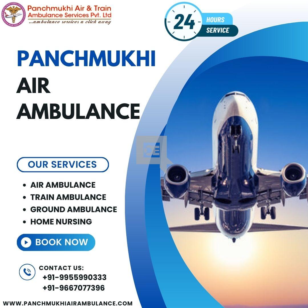 Get Panchmukhi Air and Train Ambulance Services in Patna