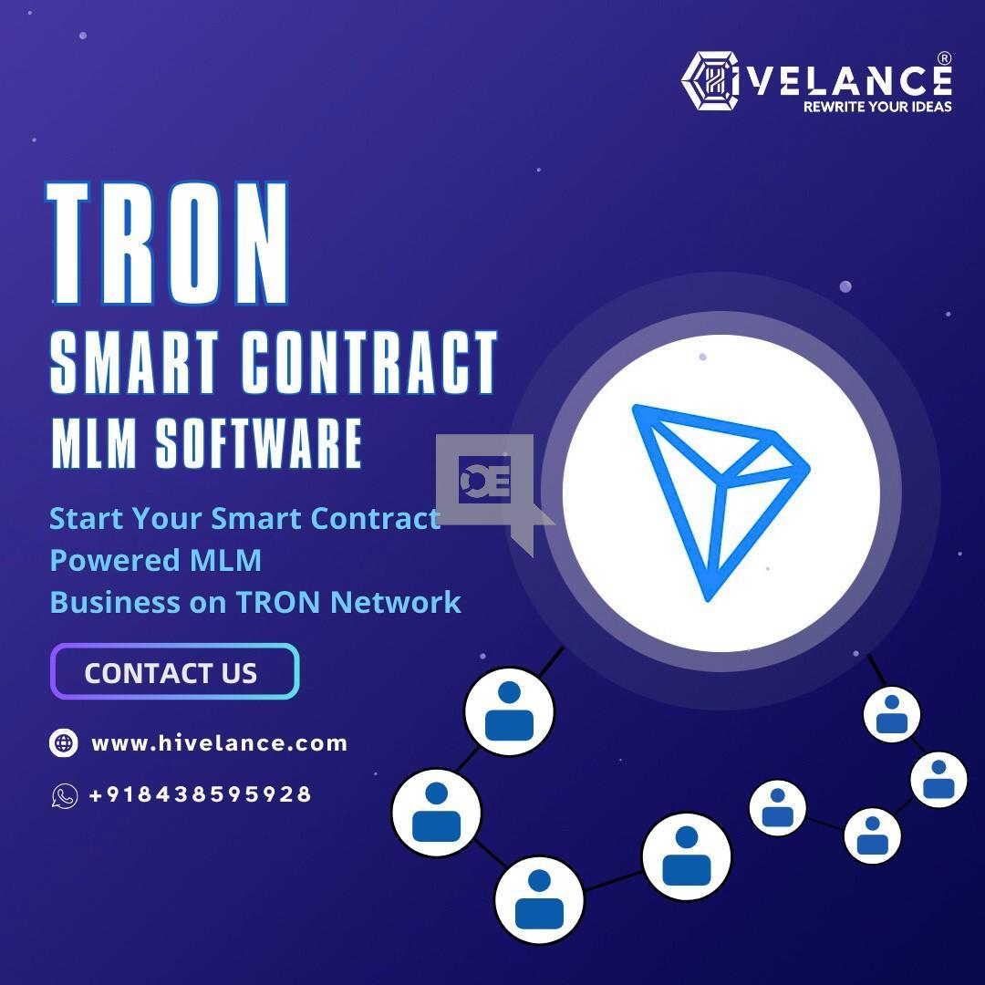 Launch Your MLM Business at Low Cost with TRON Smart contract MLM Soft