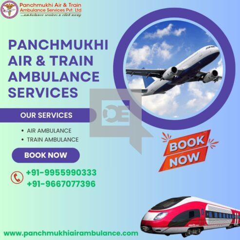 Opt for Panchmukhi Air and Train Ambulance Services in Delhi