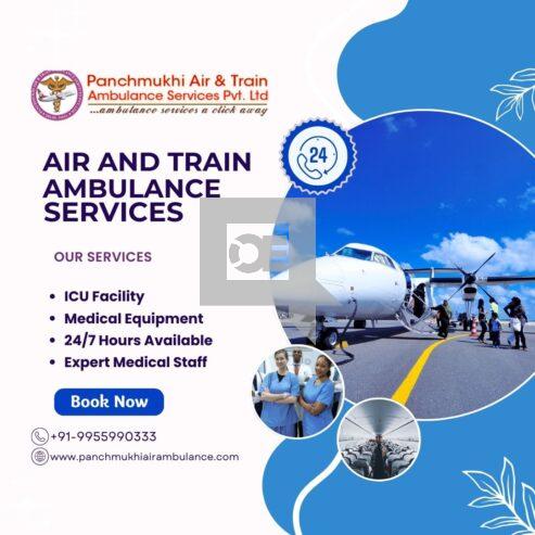 Avail Panchmukhi Air and Train Ambulance Services in Kharagpur