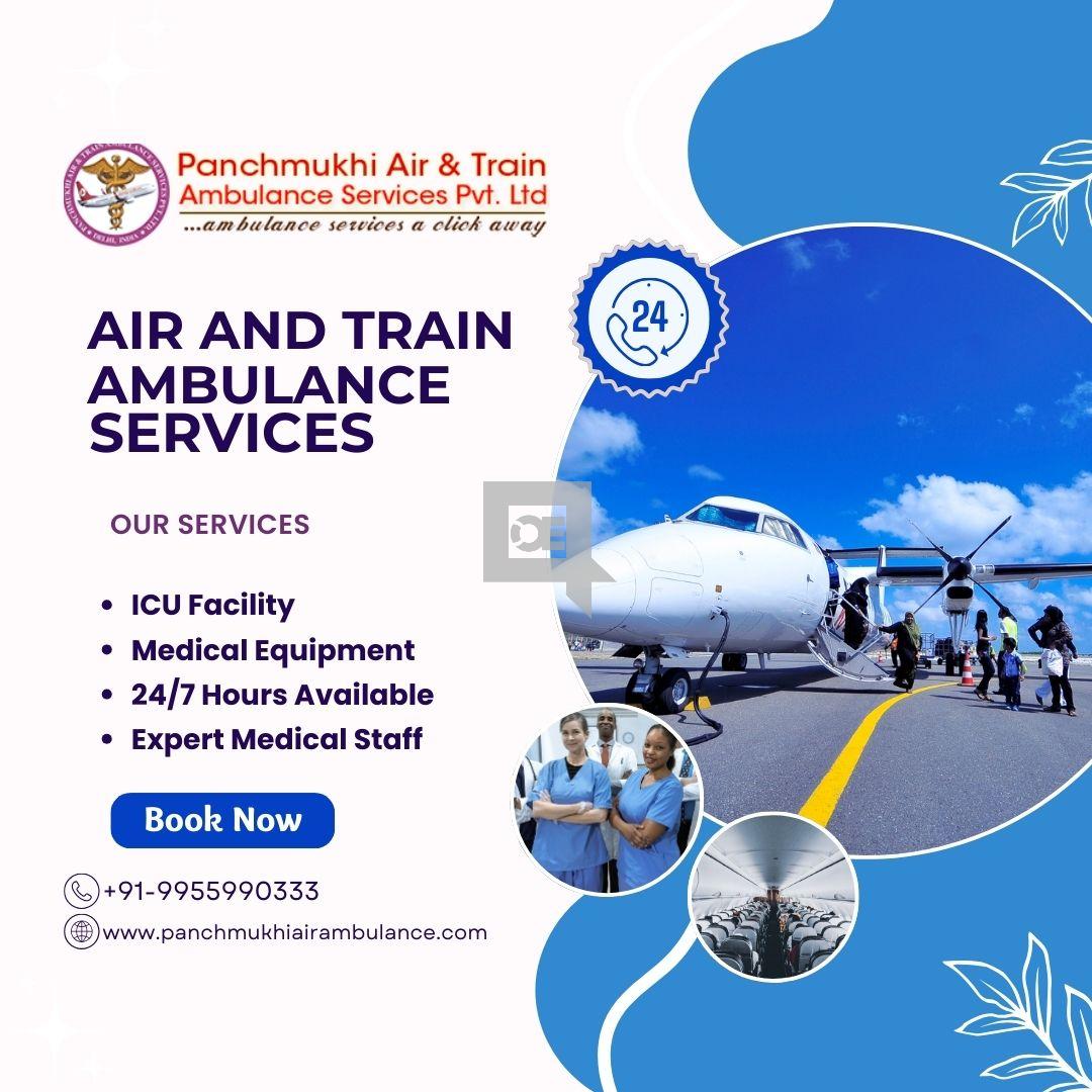 Avail Panchmukhi Air and Train Ambulance Services in Kharagpur