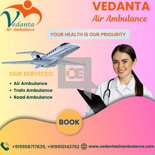 Book Vedanta Air Ambulance Service in Darbhanga for Patient Transfer