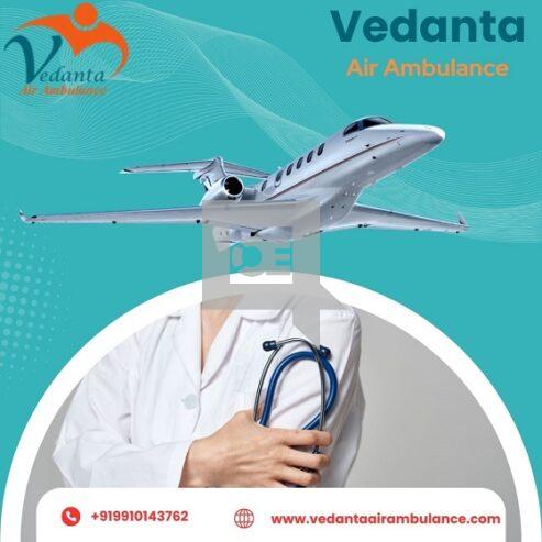 Book Vedanta Air Ambulance in Allahabad for Safely Patient Transfer