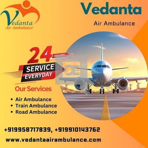 Hire Top-class Vedanta Air Ambulance Service in Jabalpur