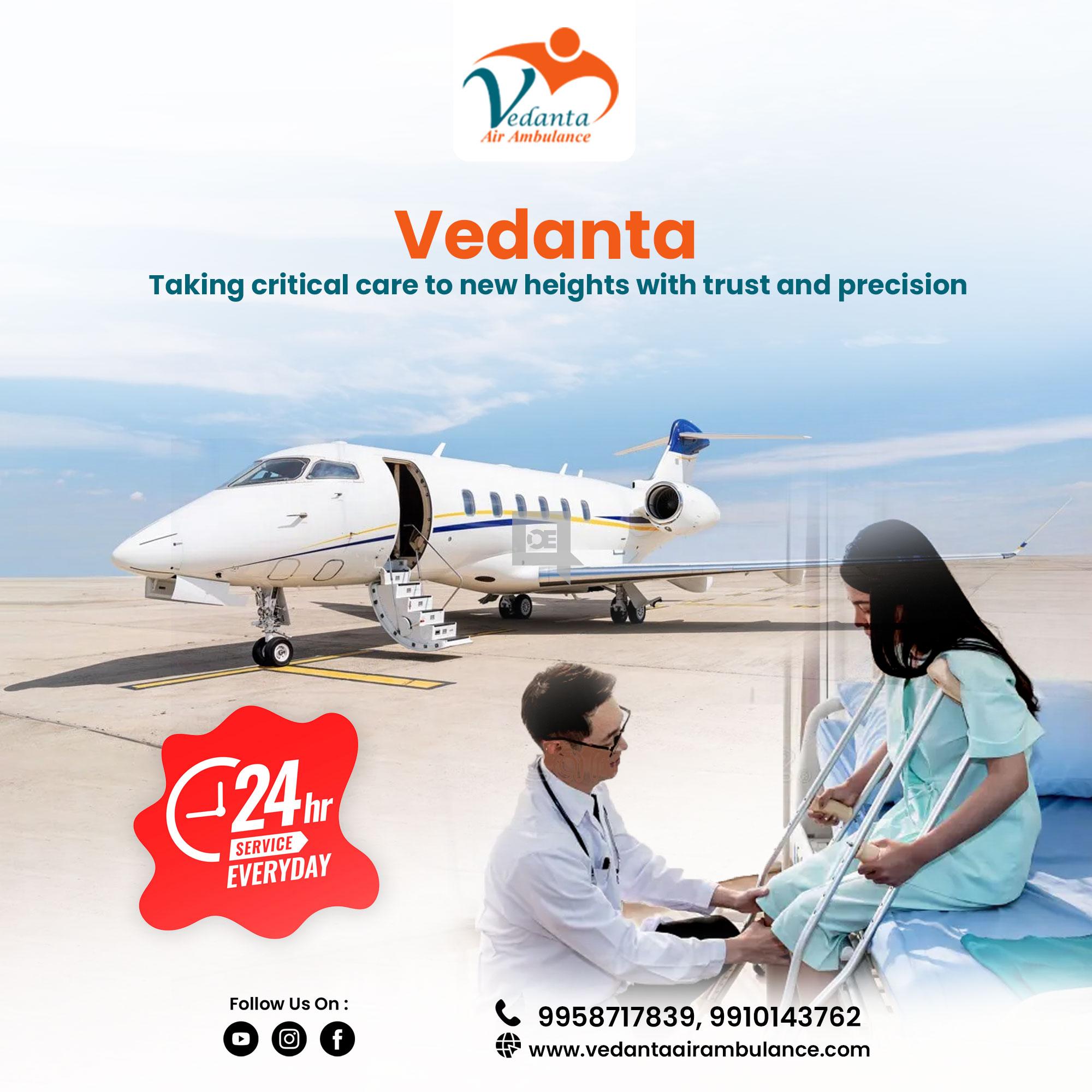 Choose Air Ambulance in Kolkata with Superior Medical Treatment