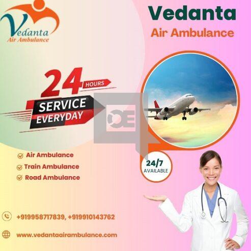 Hire Vedanta Air Ambulance Service in Bhubaneswar with ICU Setup