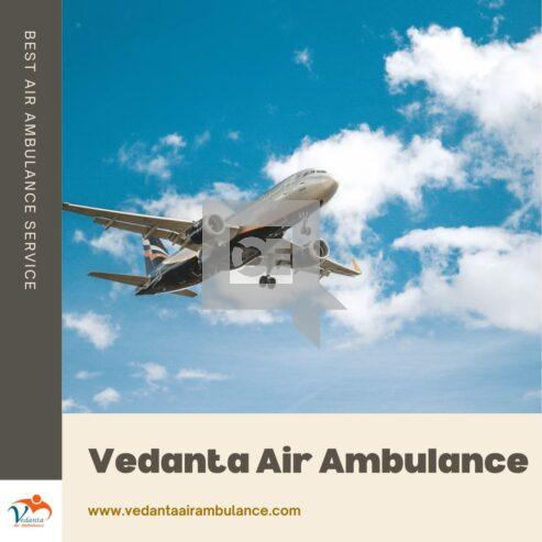 Air Ambulance from Kolkata by Vedanta with Perfect Medical Support