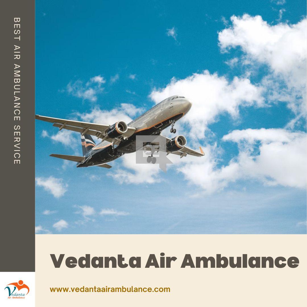 Air Ambulance from Kolkata by Vedanta with Perfect Medical Support