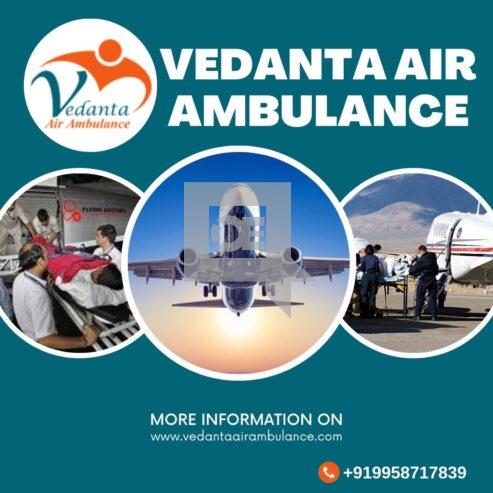 Choose Air Ambulance from Varanasi with Trained Medical Team by Vedant