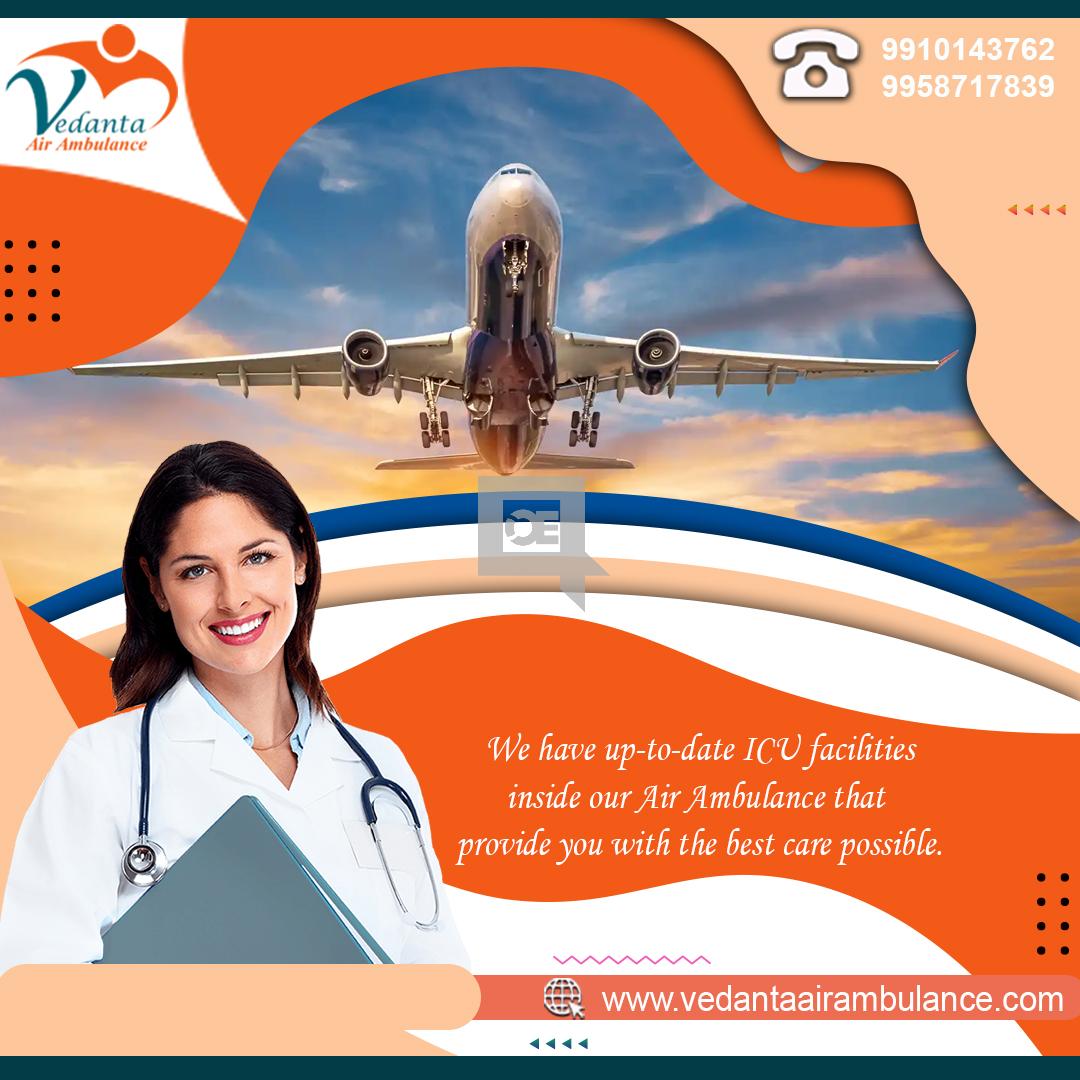 Choose Air Ambulance from Bangalore with Superb Medical Aid by Vedanta
