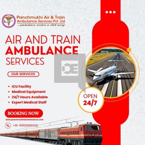 Use Air and Train Ambulance Services in Kharagpur By Panchmukhi