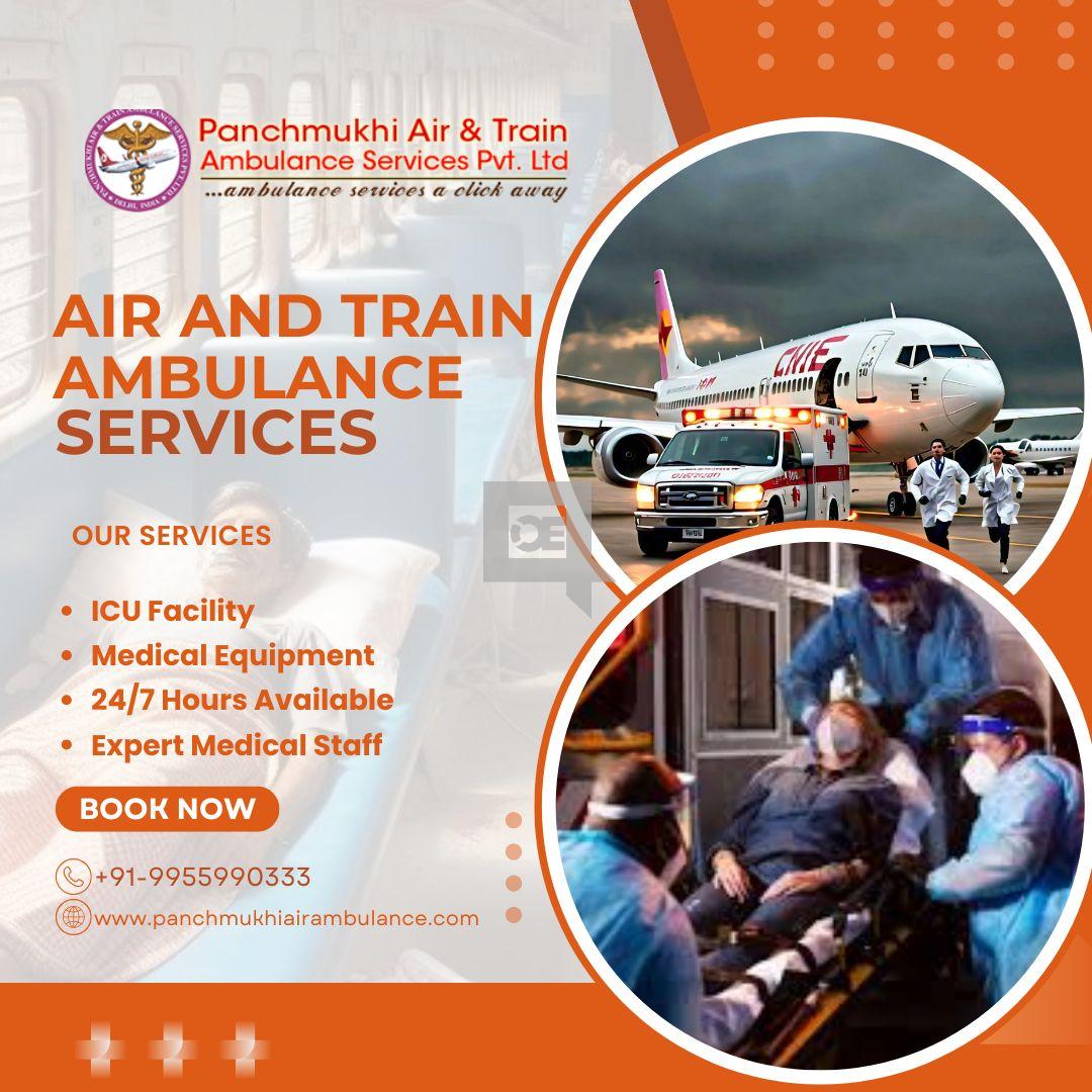 Choose Panchmukhi Air and Train Ambulance Services in Bhavnagar