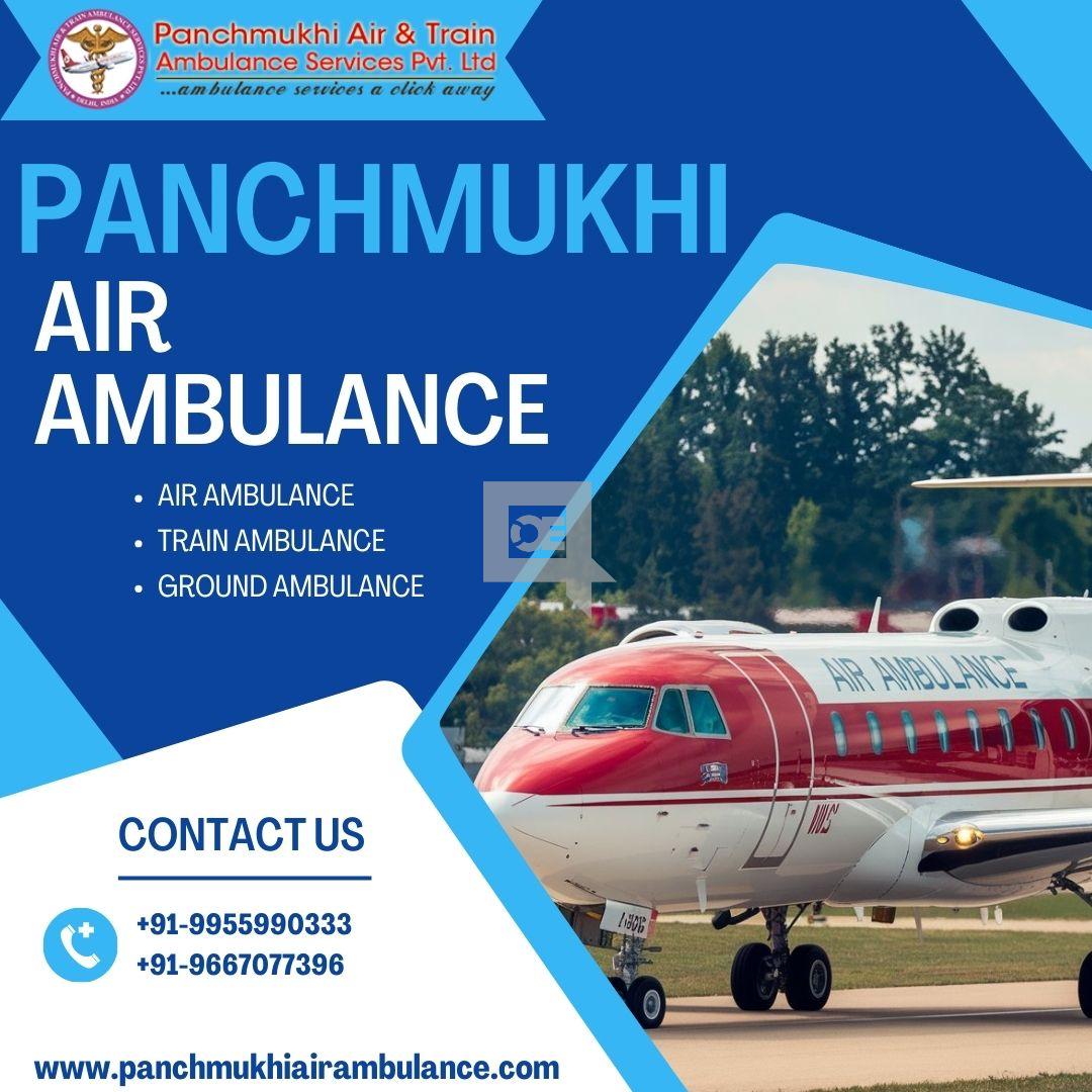 Get Panchmukhi Air and Train Ambulance Services in Bhopal