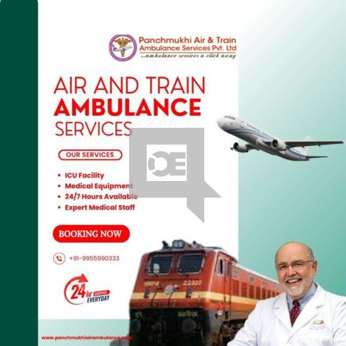 Hire Panchmukhi Air and Train Ambulance Services in Thiruvananthapuram