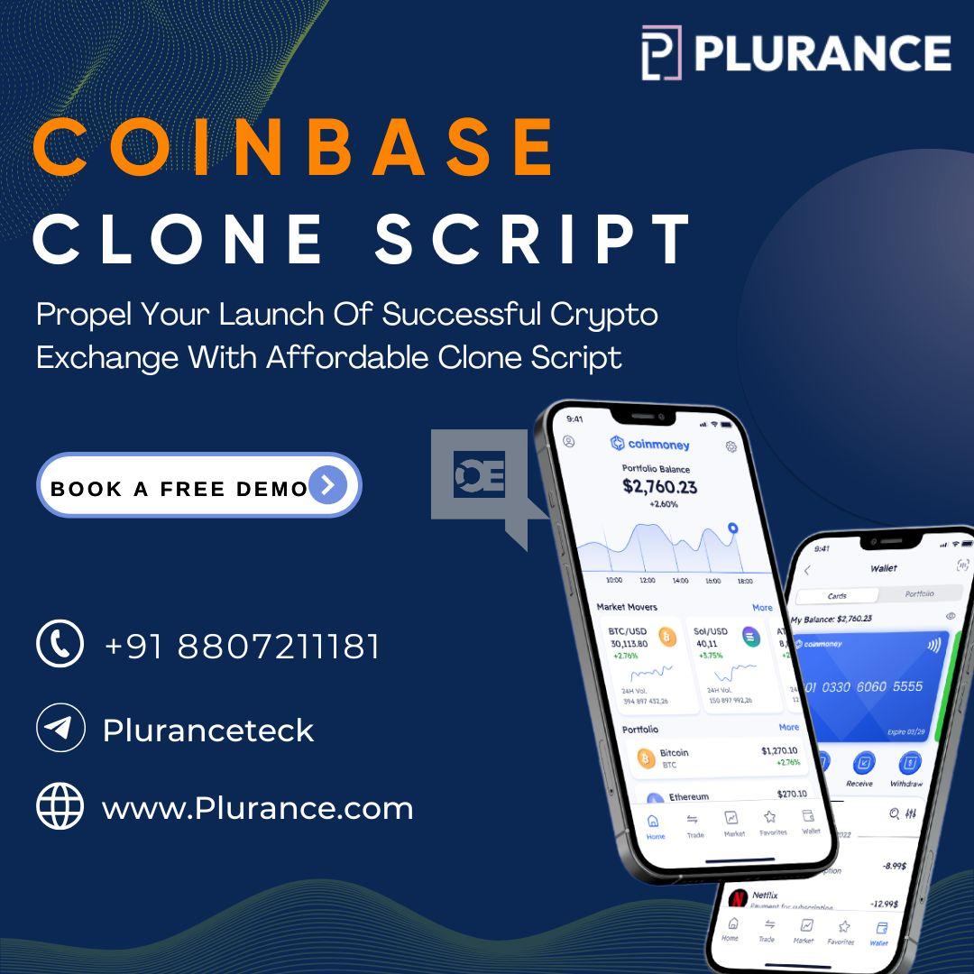 Go global with your crypto exchange through our coinbase clone script