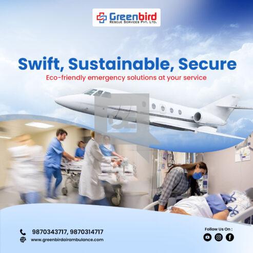 Choose Greenbird Air and Train Ambulance Services in Kolkata