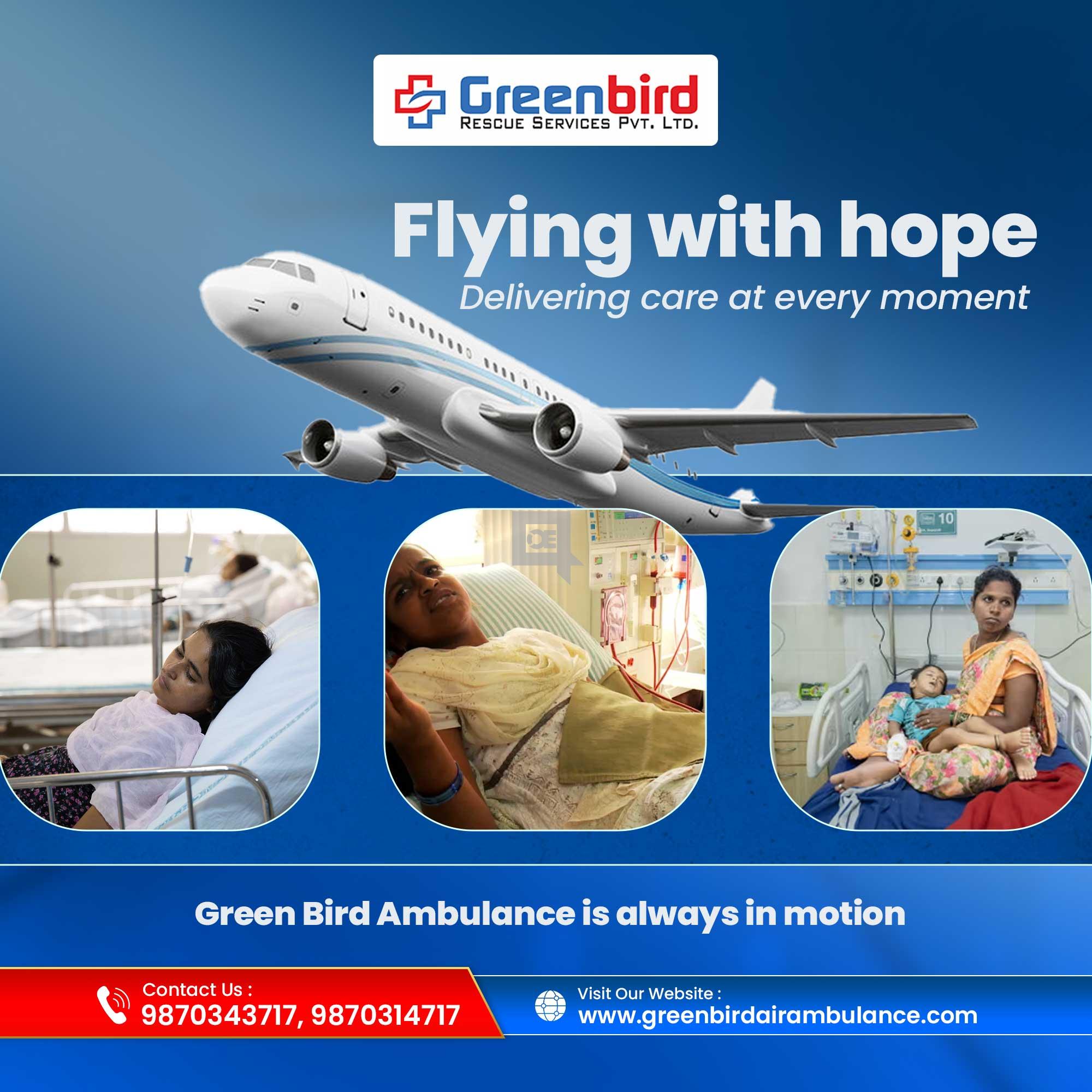 Book Air and Train Ambulance Services in Kolkata by Greenbird
