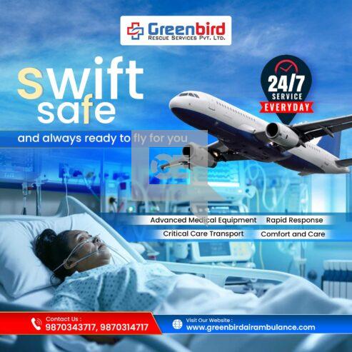 Choose Greenbird Air and Train Ambulance Services in Chennai