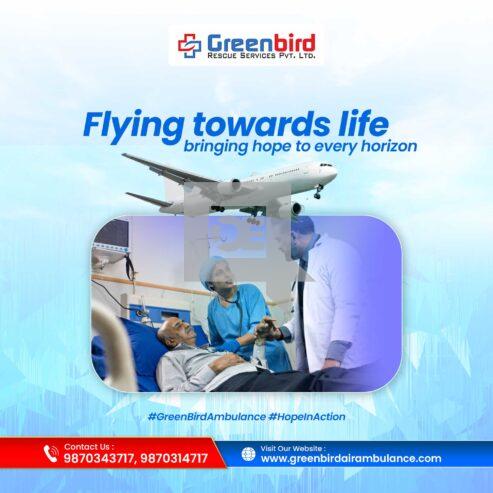 Hire Air and Train Ambulance Services in Siliguri By Greenbird