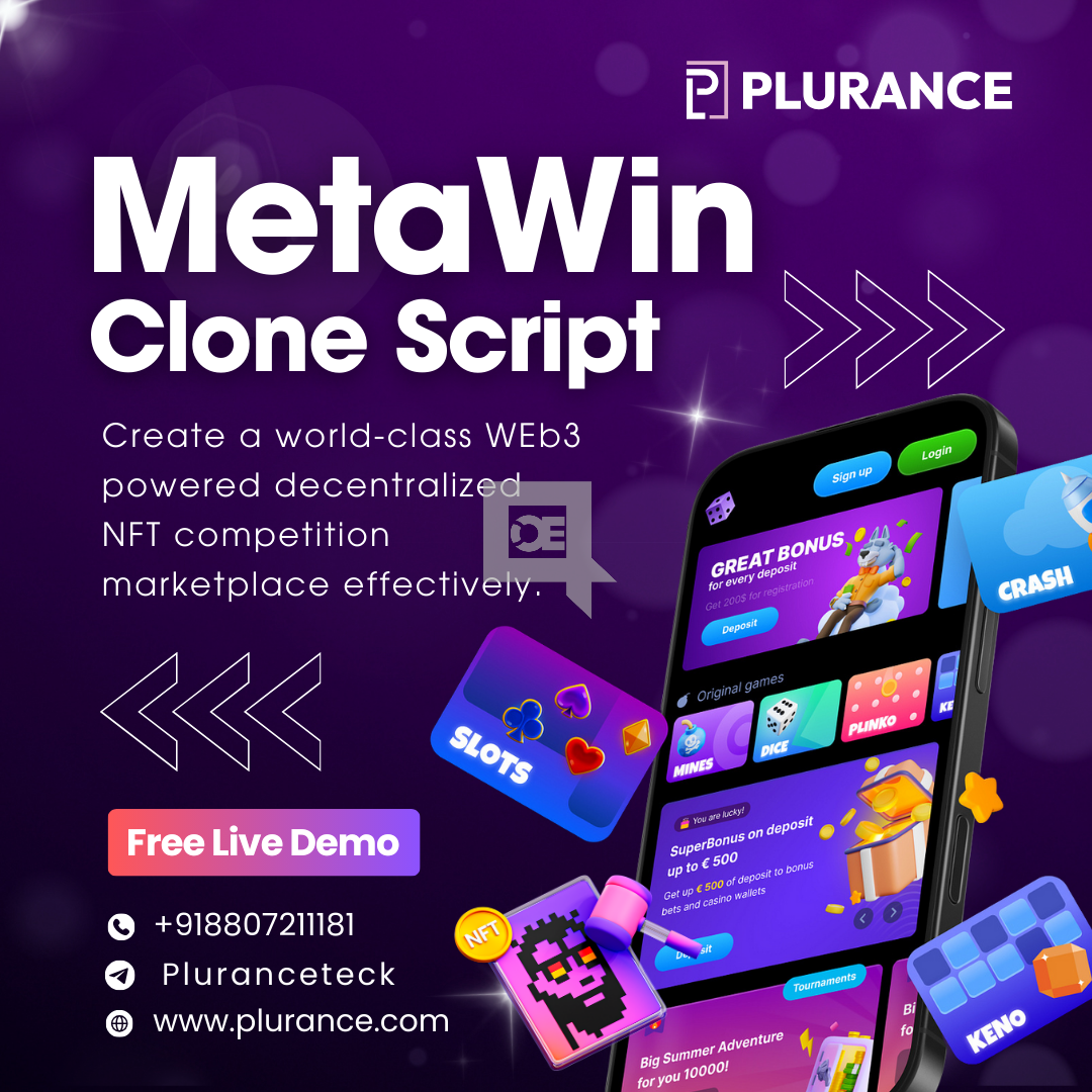 MetaWin Clone Script: Engage Users with Blockchain Technology