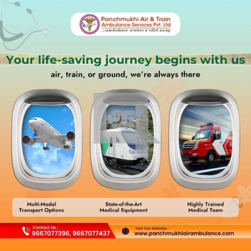 Utilize Panchmukhi Air and Train Ambulance Services in Kolkata