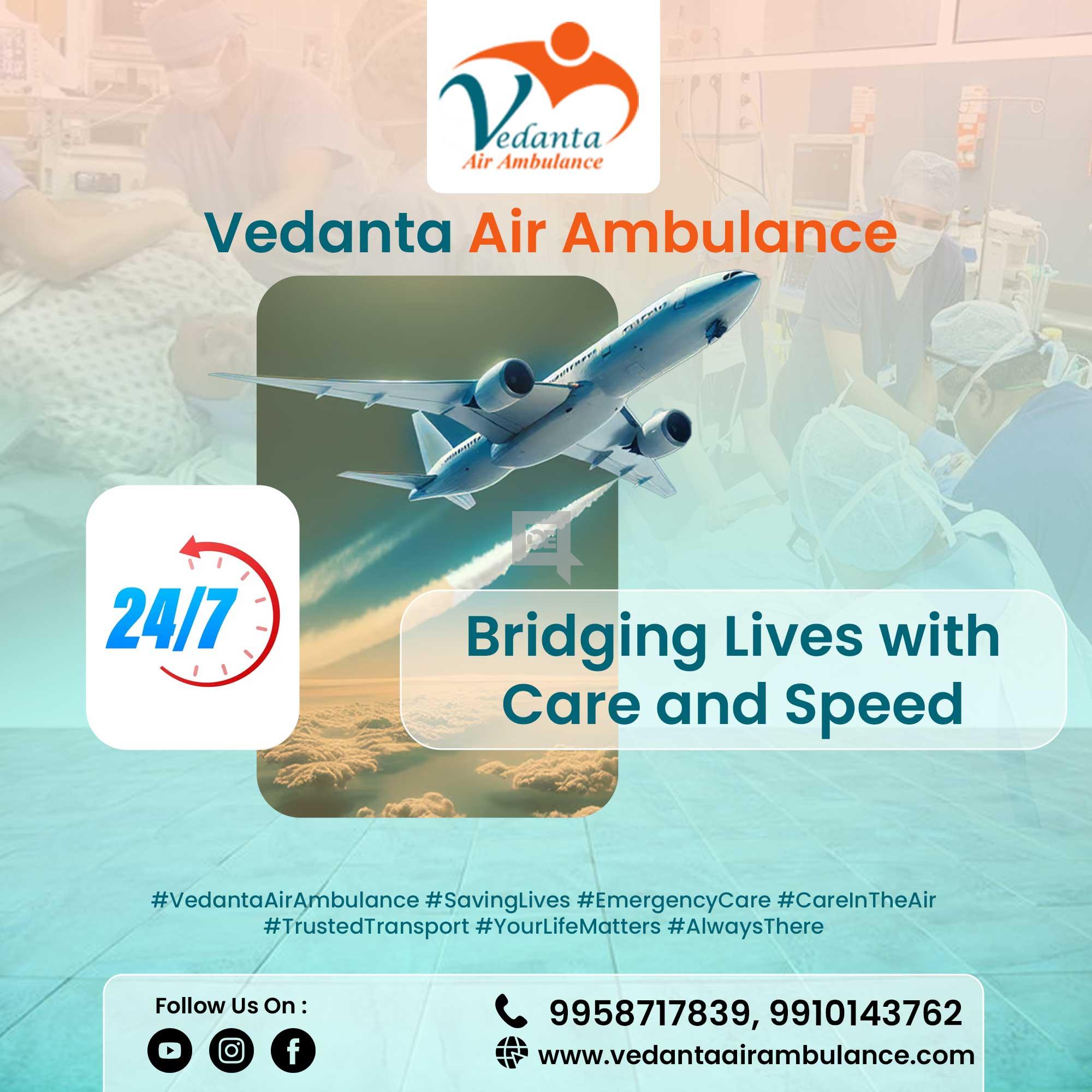 Utilize Air Ambulance in Kolkata with Matchless Medical Services