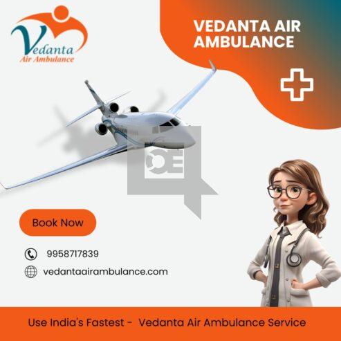 Select Air Ambulance from Mumbai with Skilled Medical Group by Vedanta