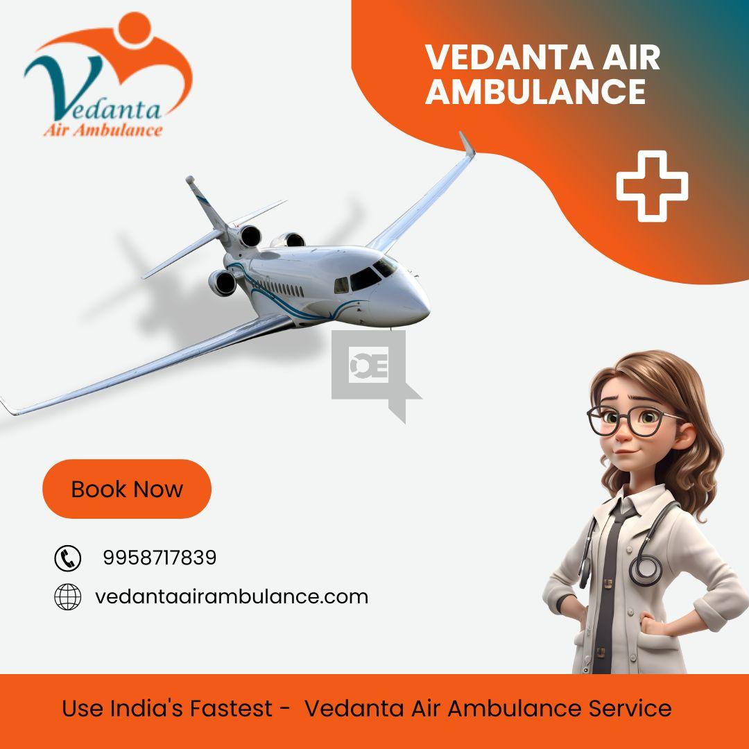 Select Air Ambulance from Mumbai with Skilled Medical Group by Vedanta