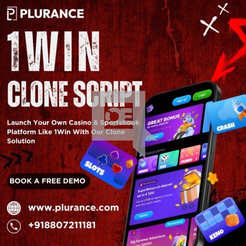 1Win Clone Script : Build Your Own Casino & Sportsbook Gaming Platform