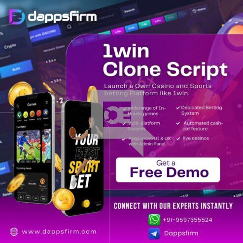 Design Your Dream Casino and Betting Platform with Our 1Win Clone Solu