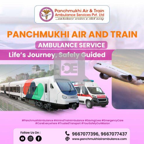 Panchmukhi Train Ambulance in Patna always provide Safety to Patients