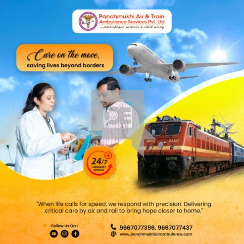 Panchmukhi Train Ambulance in Patna aims to provide the best Transfer