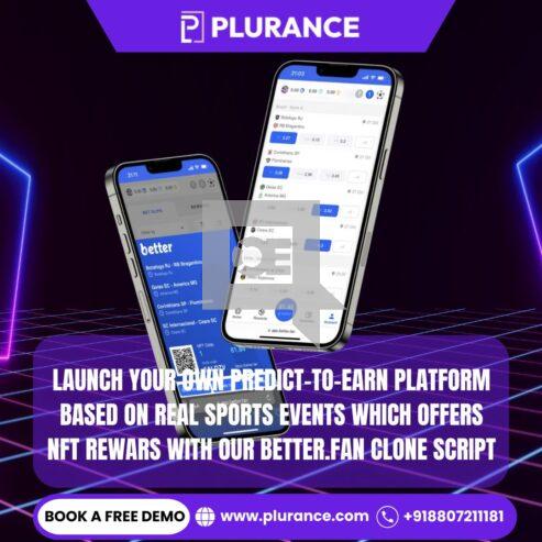 Launch Your Own Predict-to-Earn Gaming Platform with Better.Fan Clone