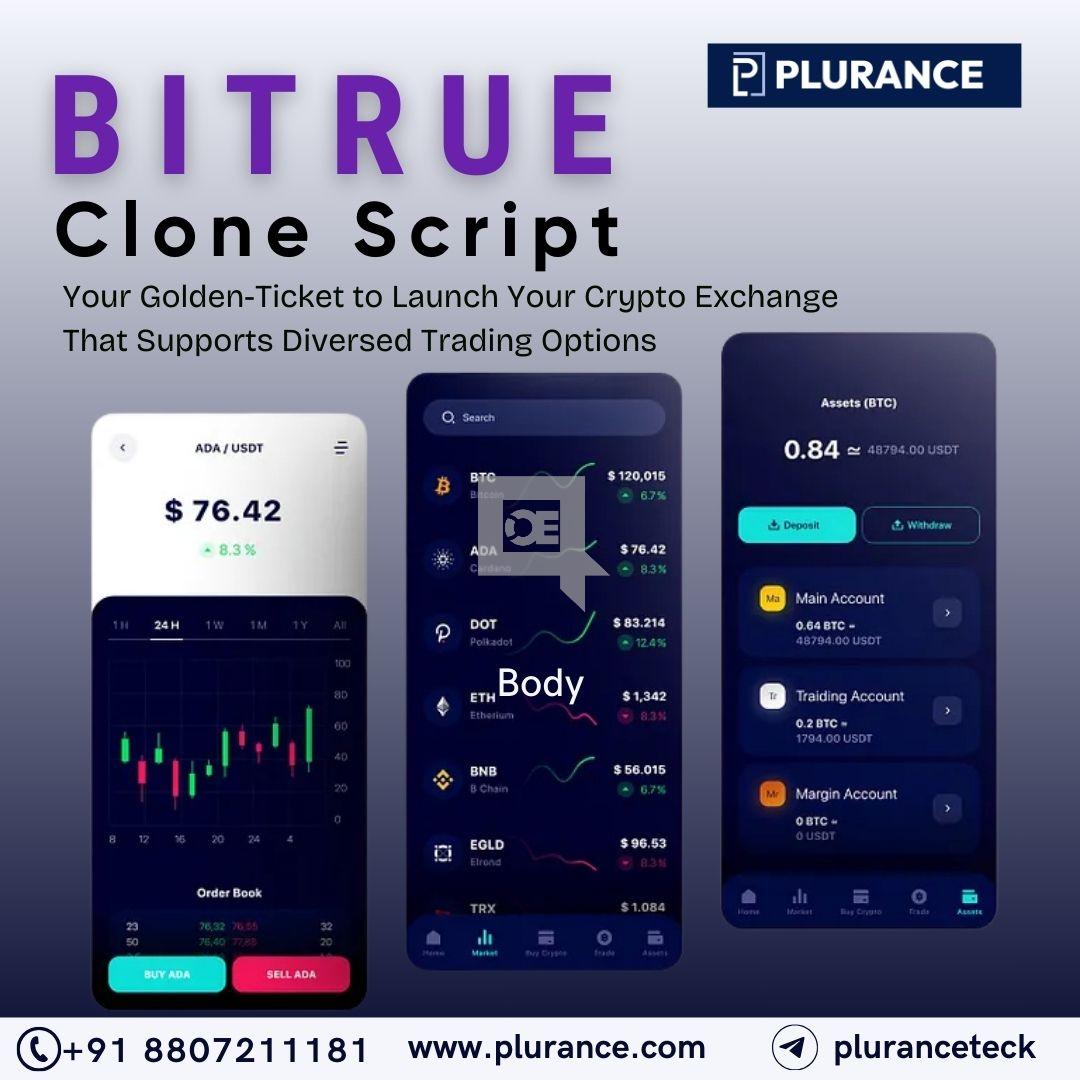 Seize the crypto market with Plurance’s bitrue clone script
