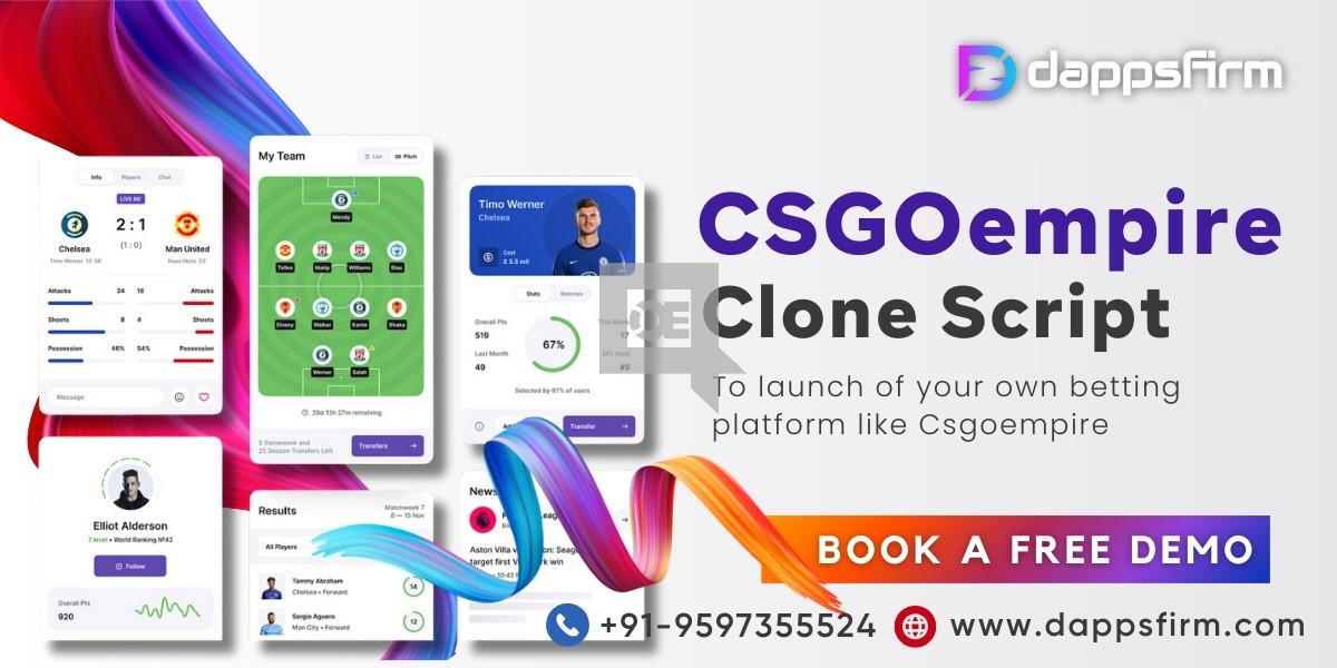 CSGO Empire clone Script – Launch your unique gambling platform