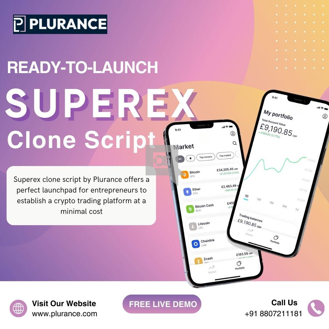 SuperEx Clone Script: To Build High Revenue Streams Incorporated Crypt