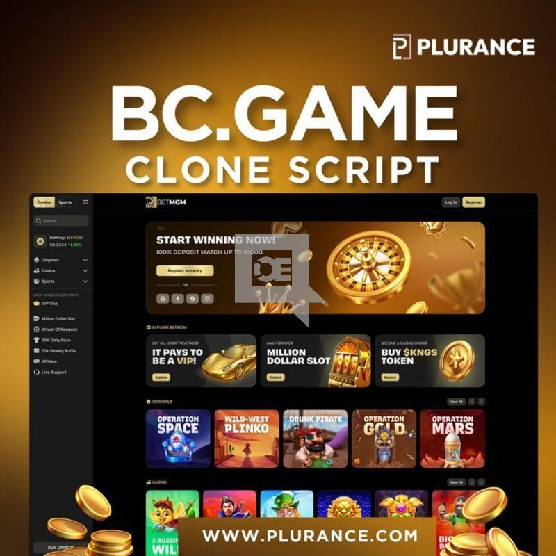 Launch your Crypto Casino gaming venture with BC game