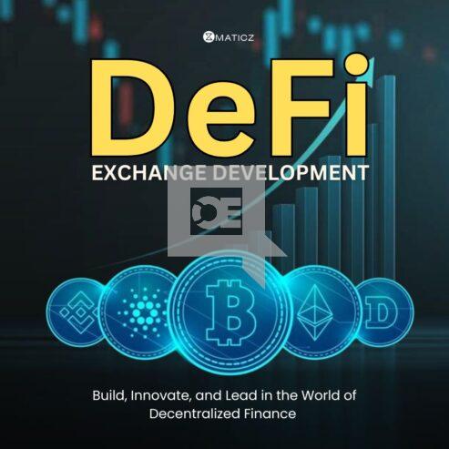 Explore the power of DeFi exchange development with Maticz