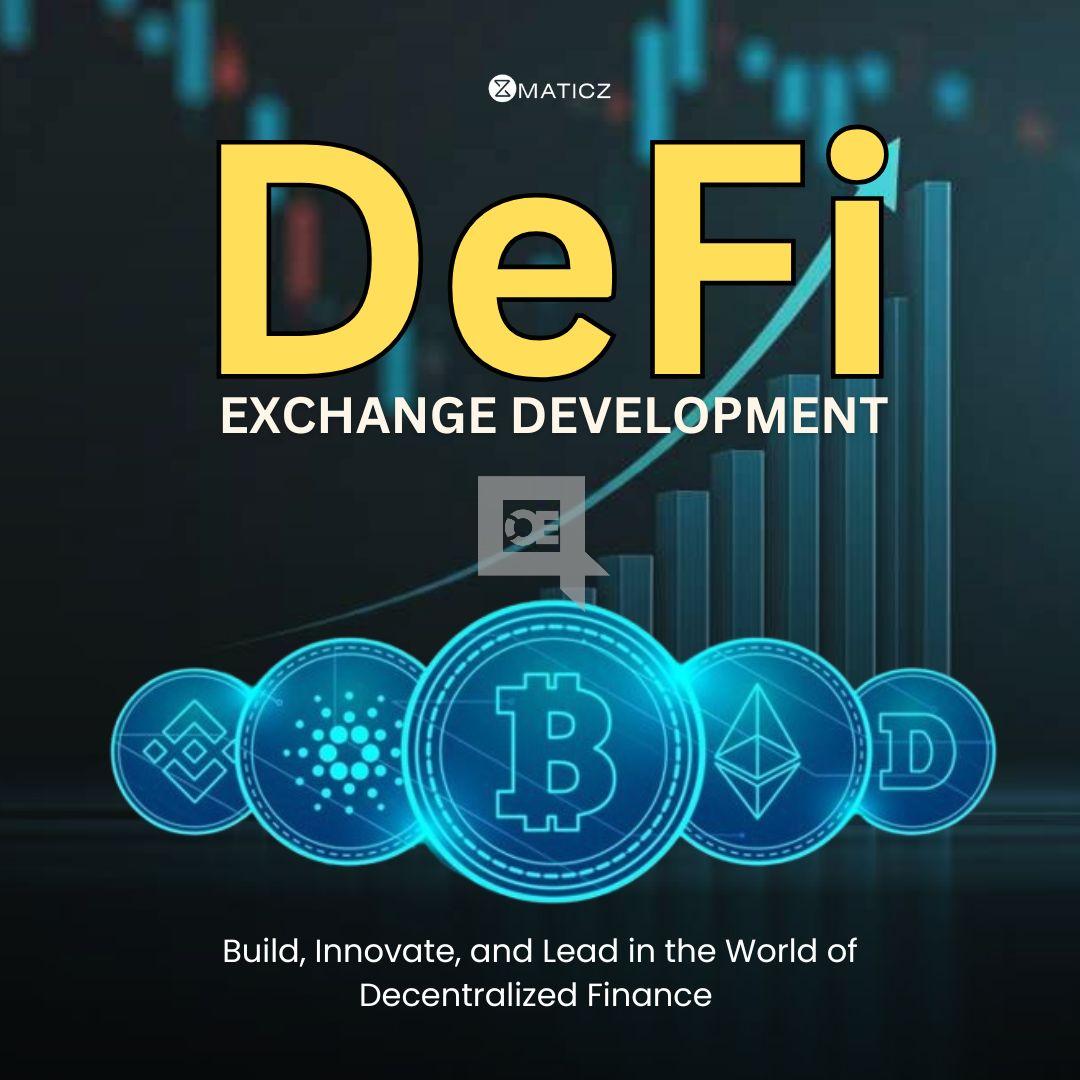 Explore the power of DeFi exchange development with Maticz