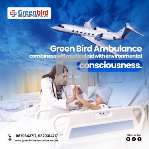 Hire Greenbird Air and Train Ambulance Services in Chennai