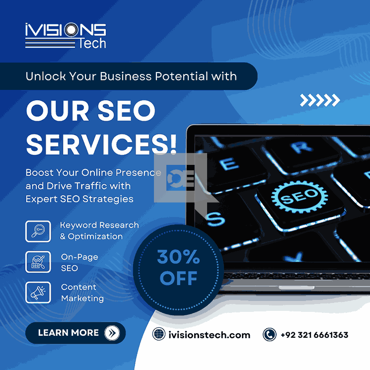 Unlock Digital Success with I Vision Tech – Web Design, SEO & Marketin