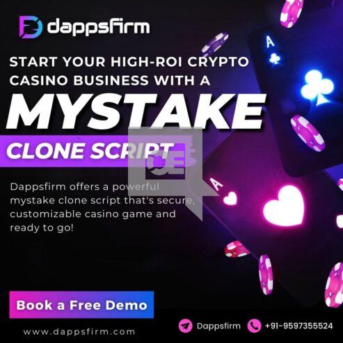 Whitelabel myStake clone software for a seamless casino experience