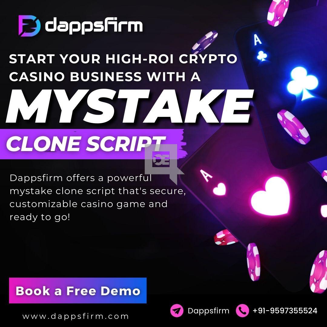 Whitelabel myStake clone software for a seamless casino experience