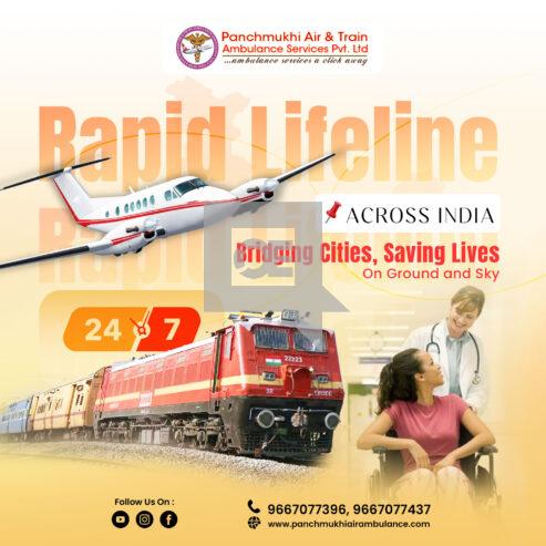 Choose Panchmukhi Train Ambulance Ranchi for Timely Medical Transfer