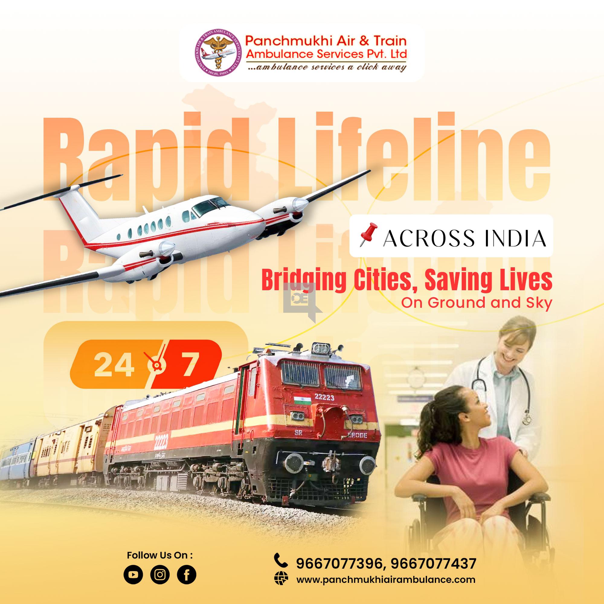 Choose Panchmukhi Train Ambulance Ranchi for Timely Medical Transfer