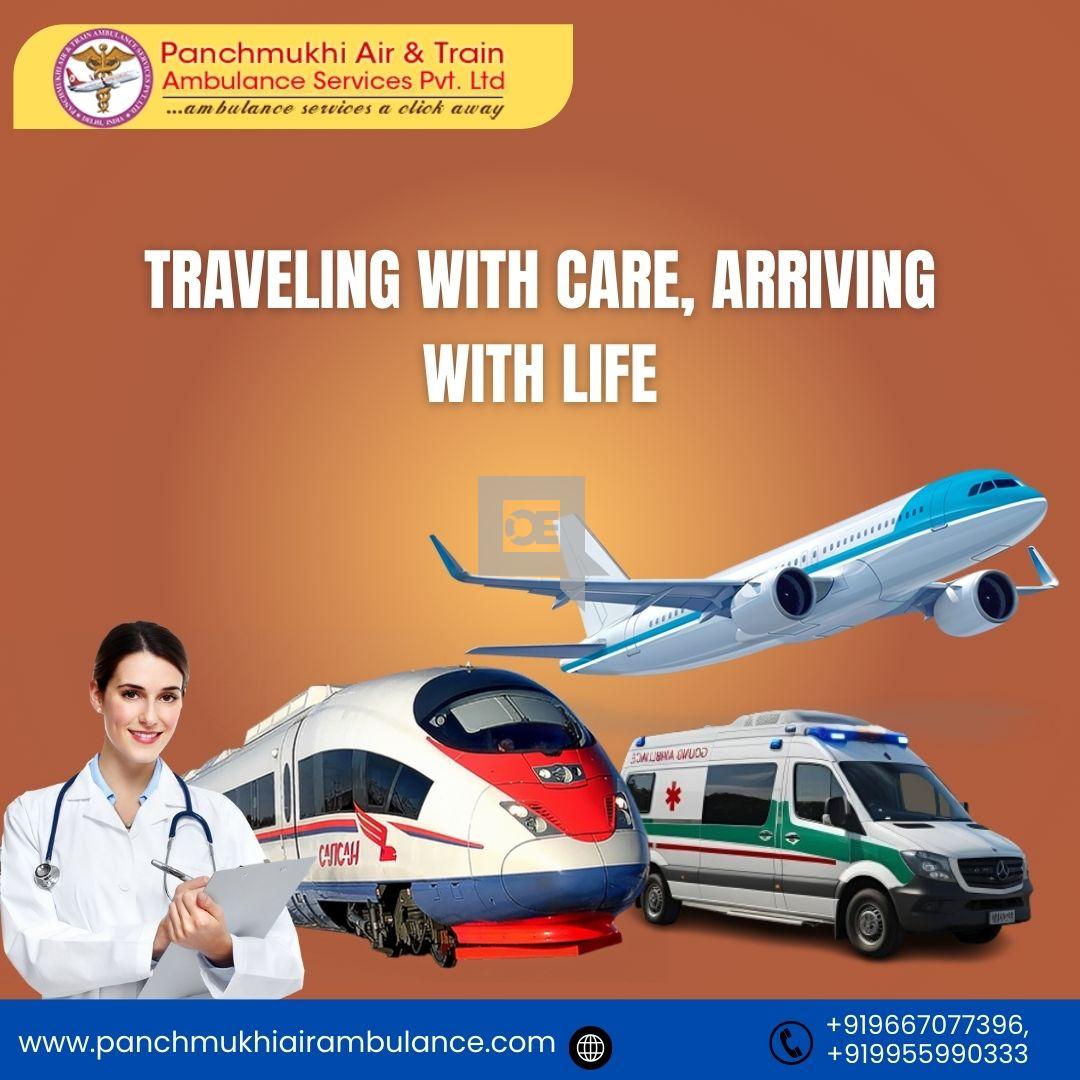 Panchmukhi Train Ambulance Services in kolkata in emergency